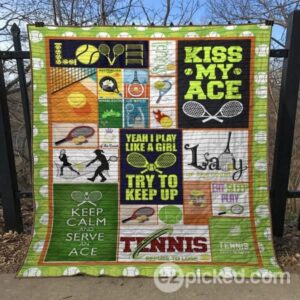 Eat Sleep Play Tennis Quilt Blanket Vd14  Quilt